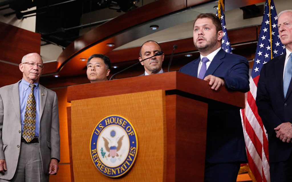 U.S. Rep. Ruben Gallego, D-Arizona, told News21 that anti-Latino and anti-immigrant hate are "one and the same." (Photo by Sarabeth Henne/Cronkite News)