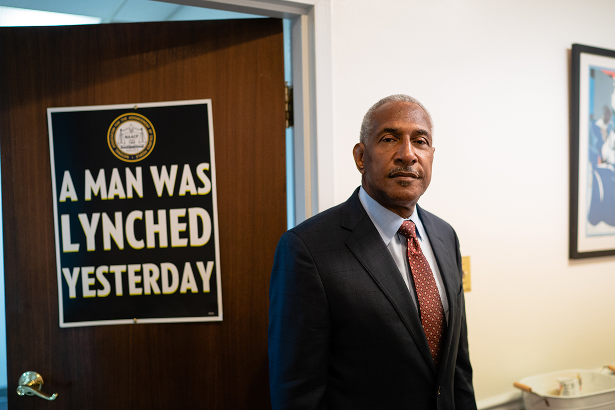 Richard Rose, president of the Atlanta branch of the NAACP, said the organization received more complaints of race-related hate incidents after the 2016 presidential election. It's a continued problem because America still hasn't faced up to its racism and repudiated it once and for all, Rose said. (Megan Ross / News21)