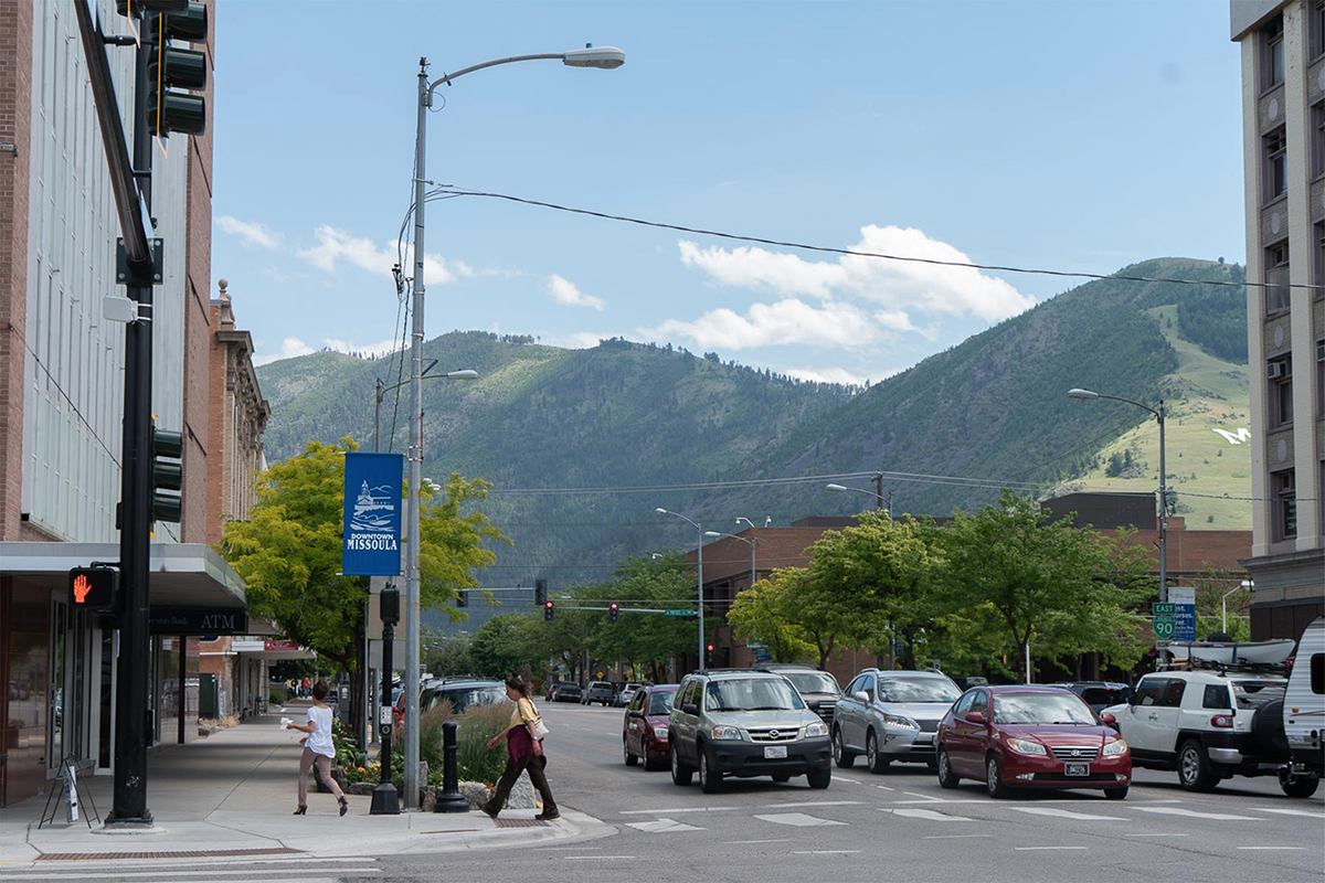 Missoula, Montana, is the second largest city in the state with a population of approximately 72,000. (Tilly Marlatt/News21)