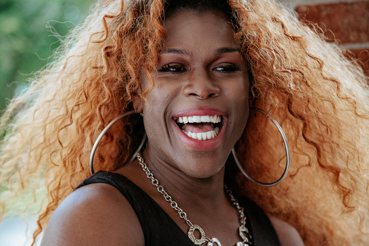 Lauryn Garrett is an African-American transgender woman in Jacksonville, Florida, who is currently in the middle of her fourth attempt at fully transitioning. "I don't like to say being black and trans is this huge thing, but it is," Garrett said. "To me, it means I have to work harder at being who I am." (Danny Smitherman / News21)